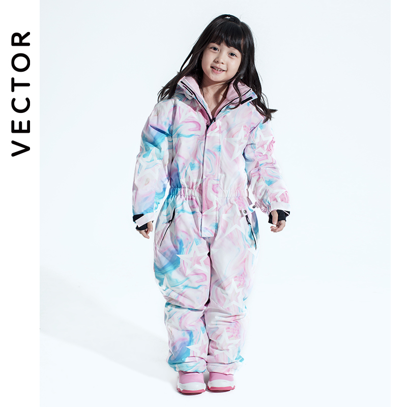 Kids Outdoor Wear - -30 Degree Children Ski Jumpsuit 2020