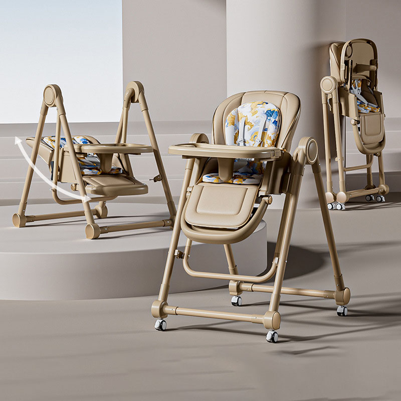 Kids Outdoor Lounge Chair - Baby Dining Chair Multifunction Adjustable 2-in-1
