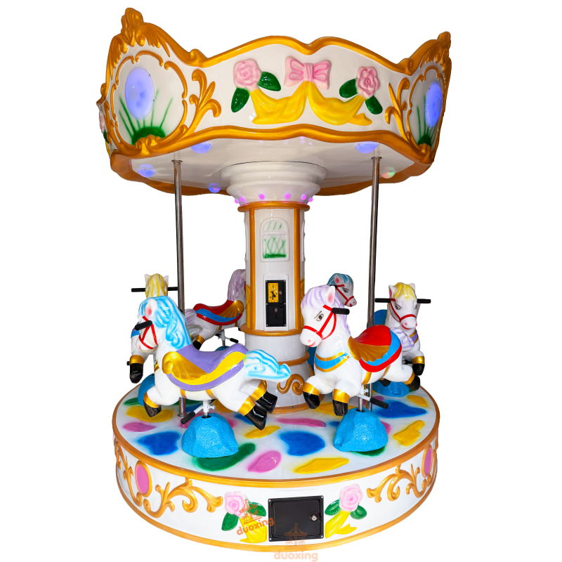 Kids Outdoor Merry Go Round - Electric Merry-Go-Round for Kids Indoor/Outdoor Commercial
