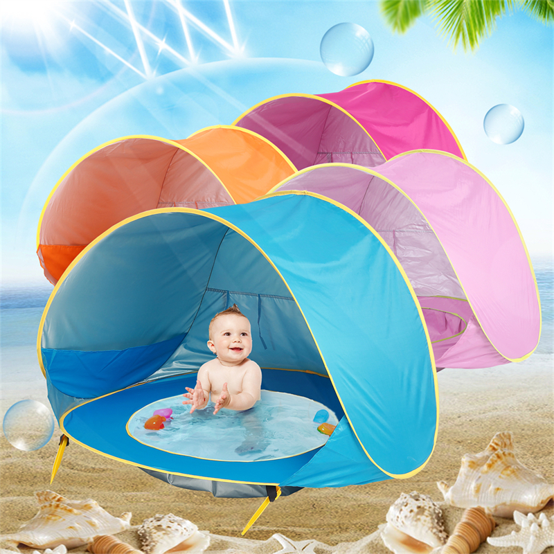 Baby Beach Tent Portable Shade - Kids Outdoor House Accessories review and price