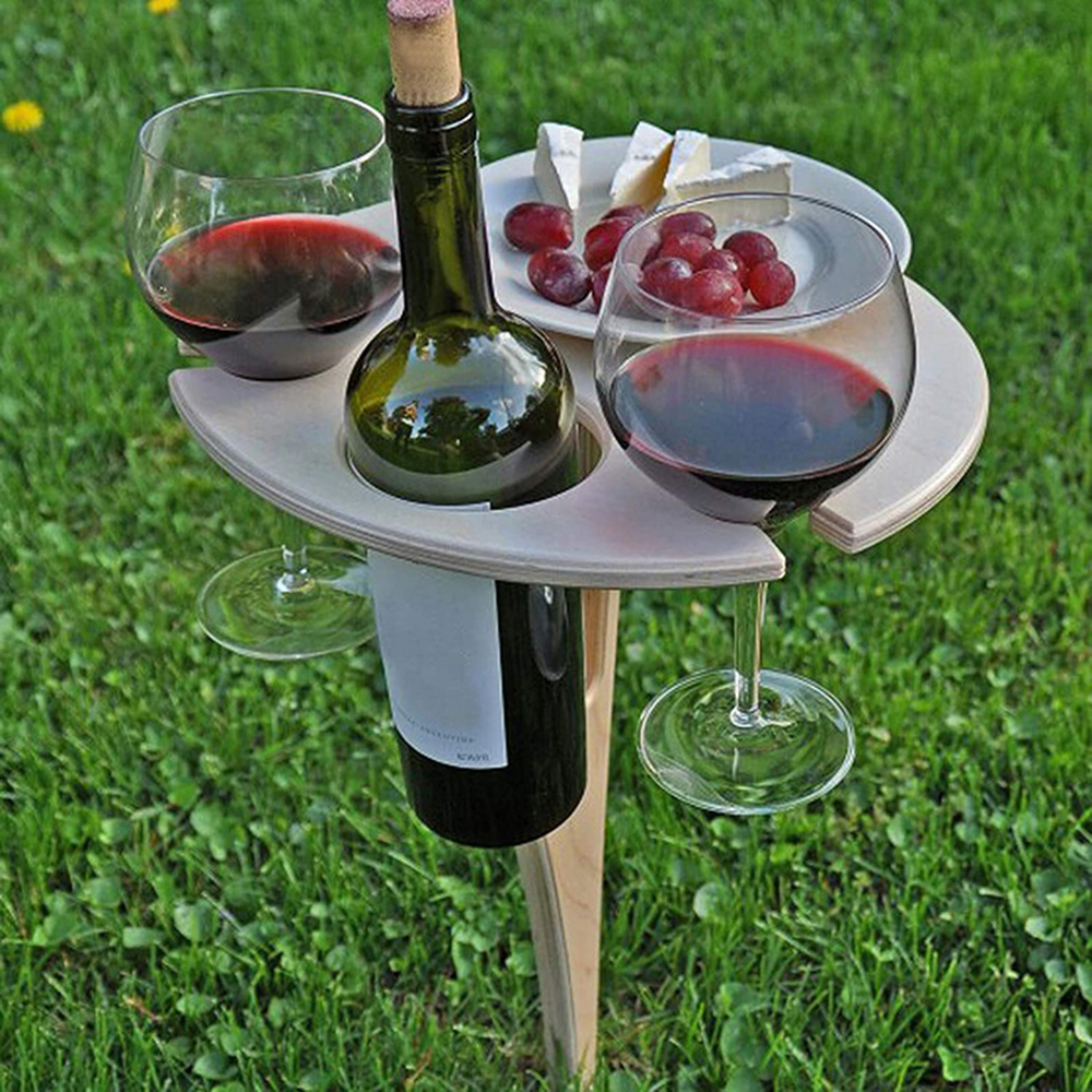 wooden wine table wine holder  - Kids Outdoor Wooden Table review and price