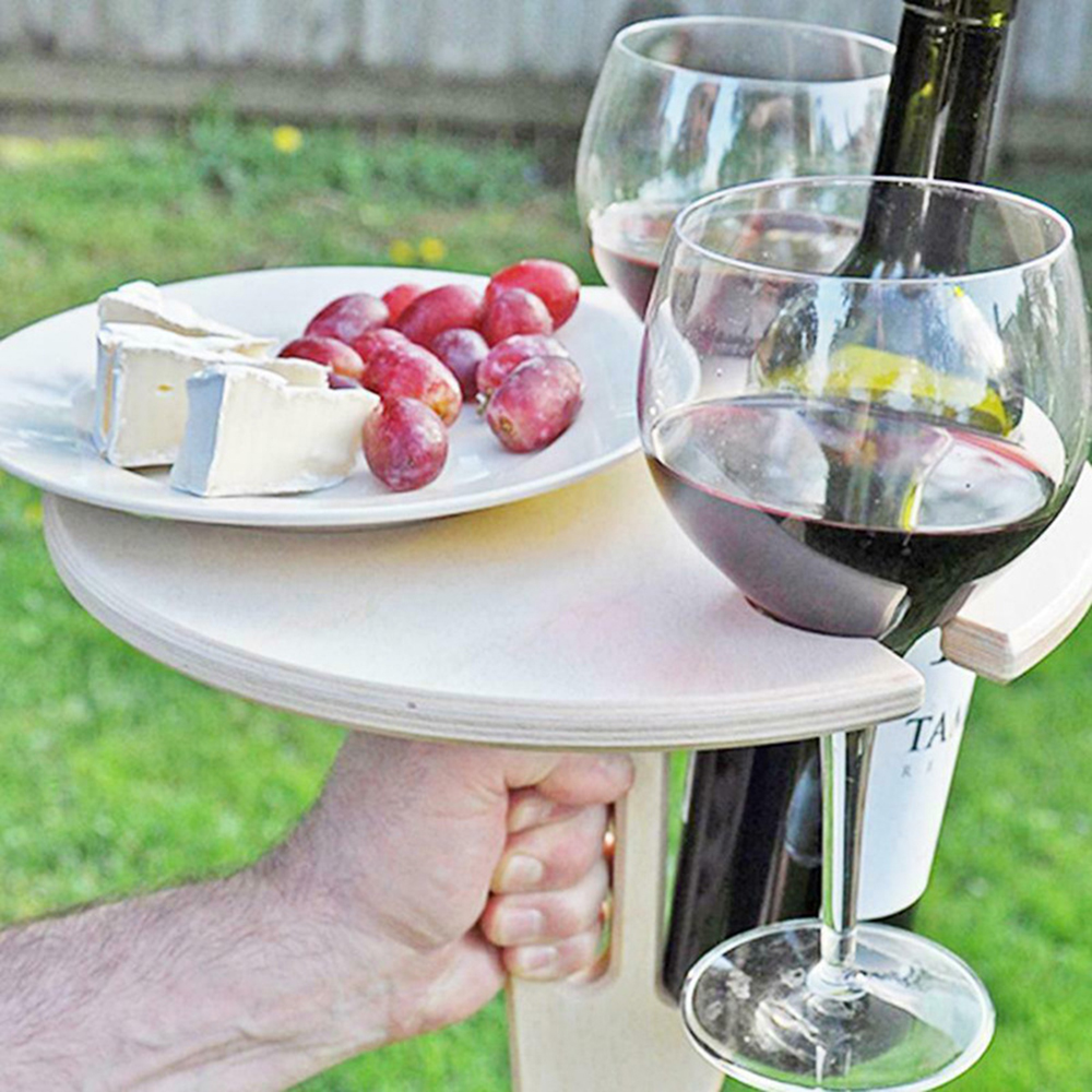 wooden wine table wine holder  - Kids Outdoor Wooden Table review and price