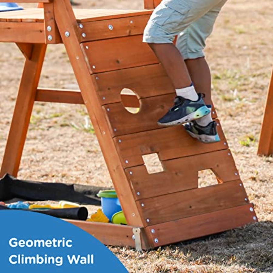 Playground Wooden Swing Sets f - Kids Outdoor Furniture review and price