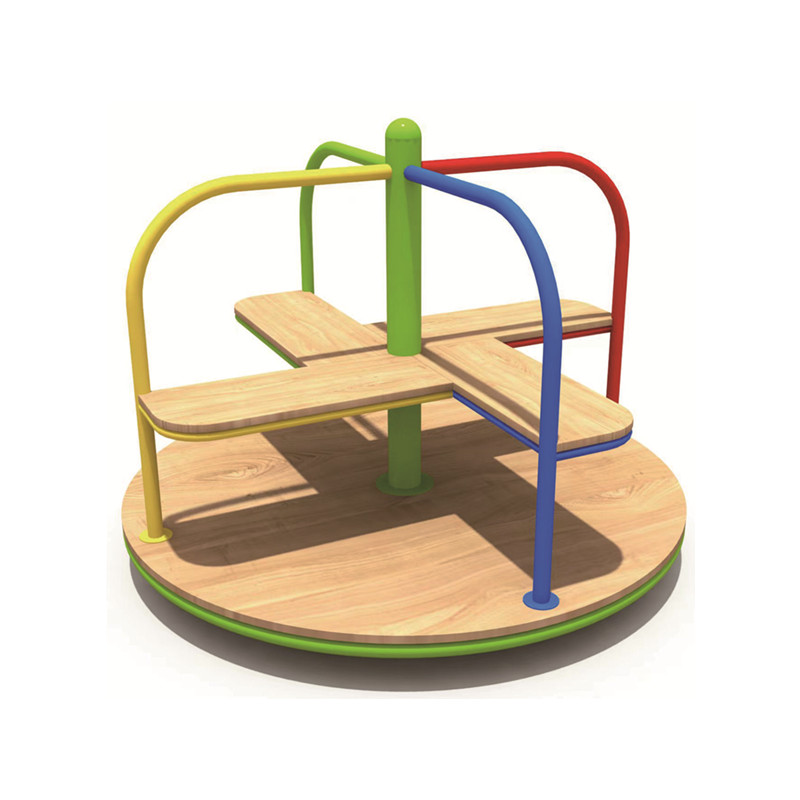 Outdoor Playground Wooden Caro - Kids Outdoor Merry Go Round review and price