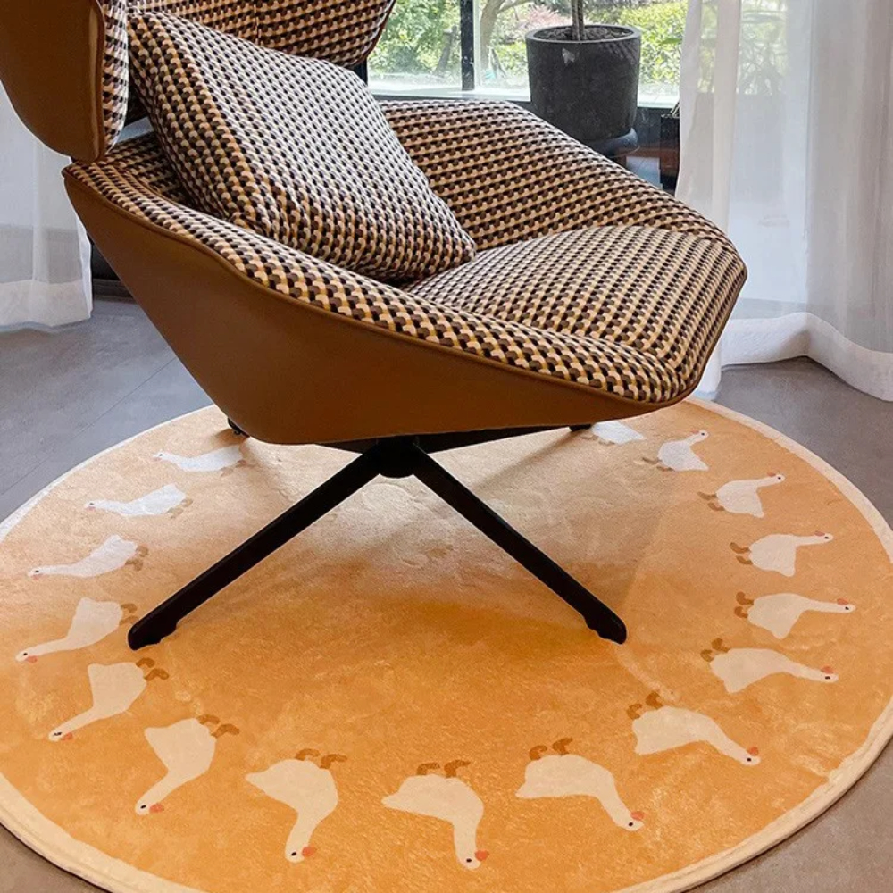Cartoon Cute Animal Round Carp - Kids Outdoor Lounge Chair review and price