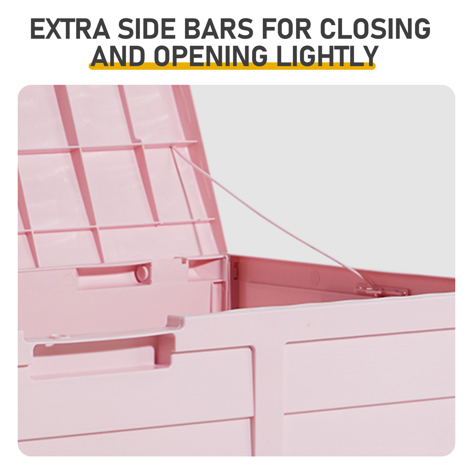 Light Pink 75Gal(280L) Patio O - Kids Outdoor Toy Storage review and price