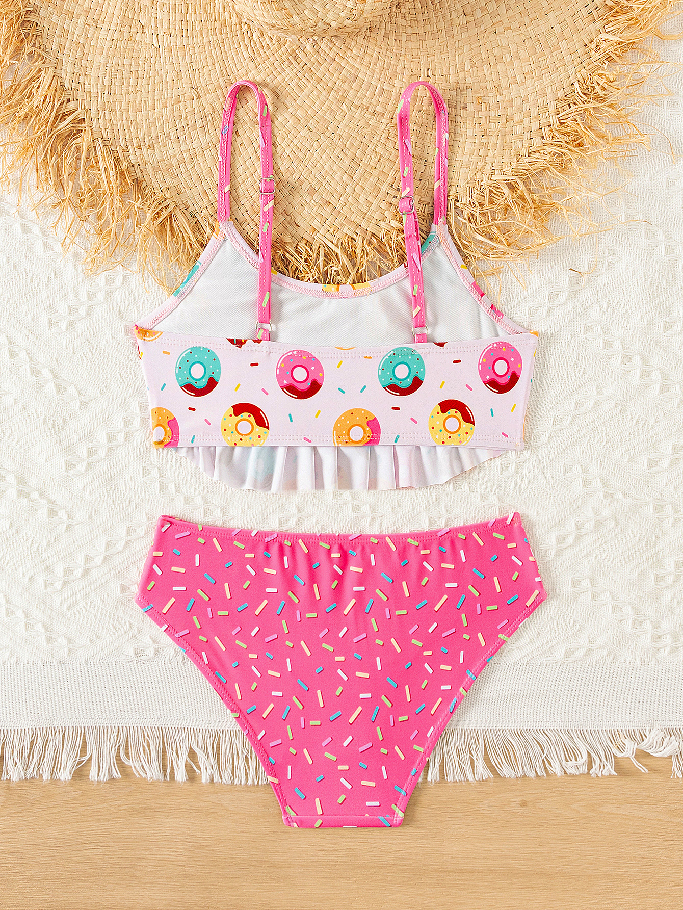 Donut Print Ruffle Girls 2 Pie - Outdoor Kid review and price