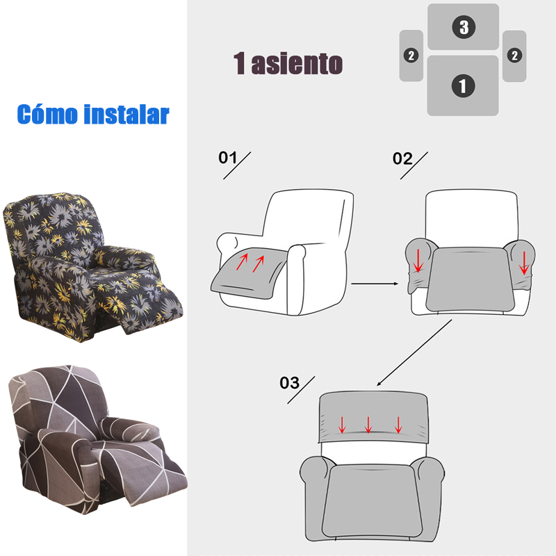Recliner Stretch Couch Cover f - Kids Outdoor Lounge Chair review and price