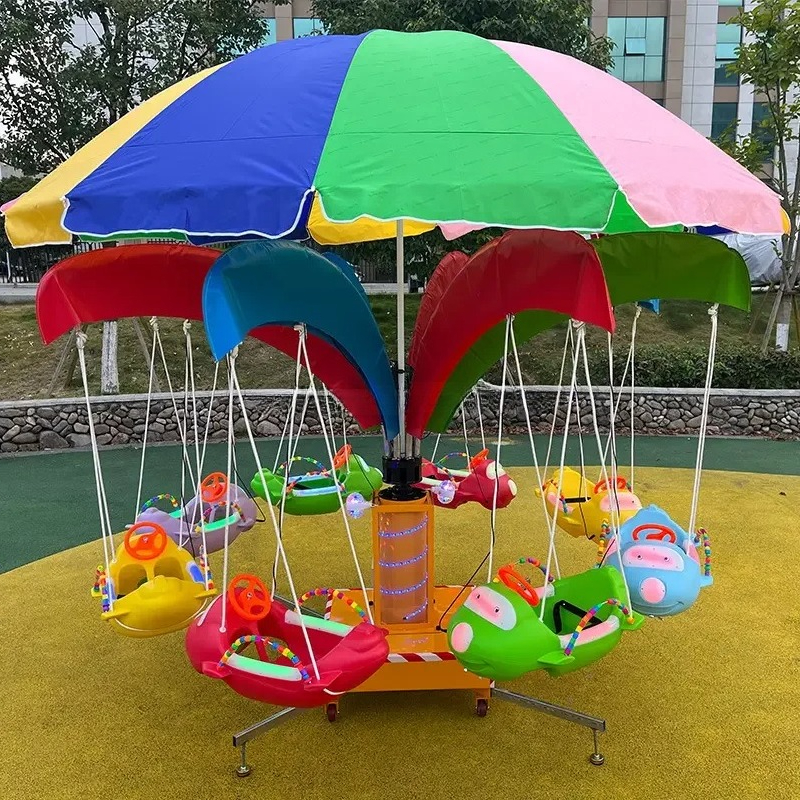 Hot Sale Amusement Park Ride H - Kids Outdoor Merry Go Round review and price