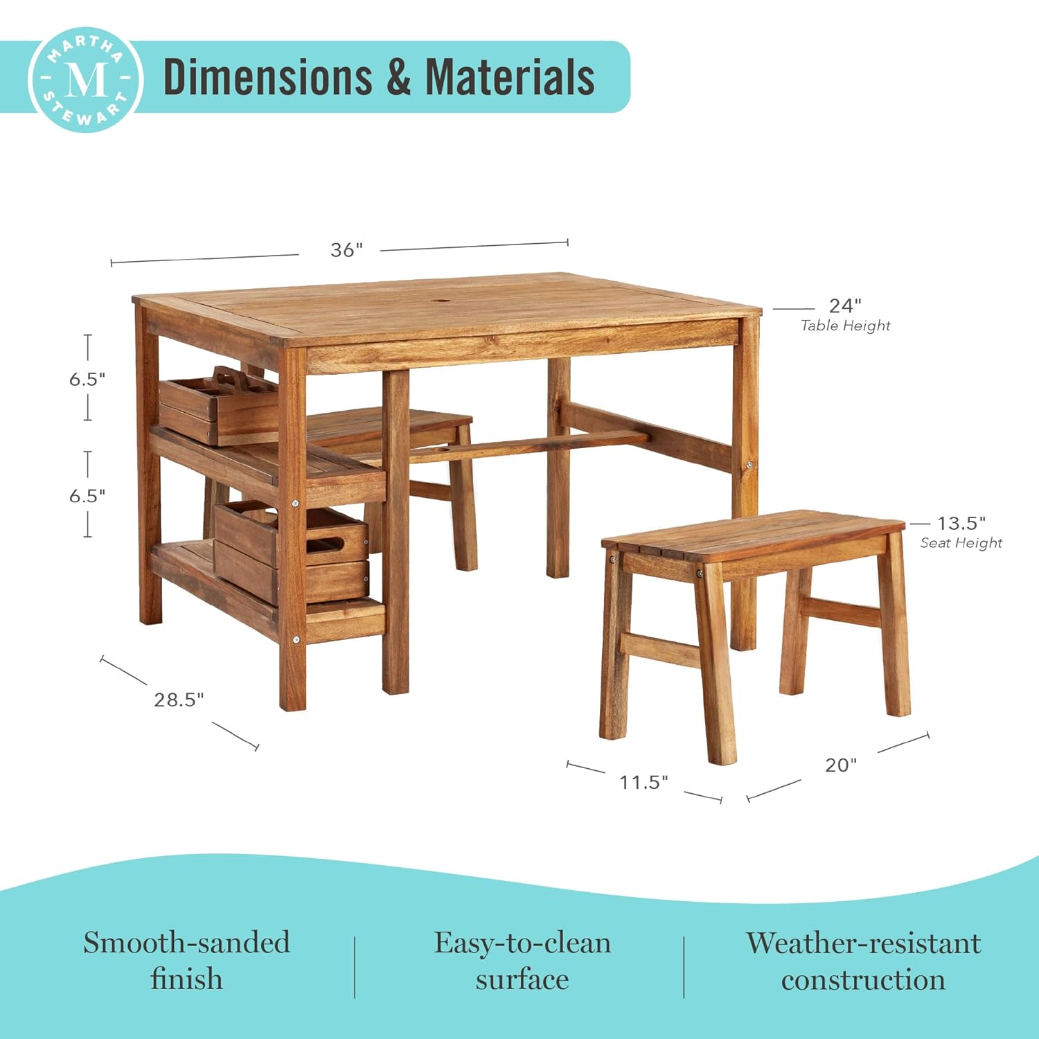 Kids Outdoor Table & Bench Set - Kids Outdoor Wooden Table review and price