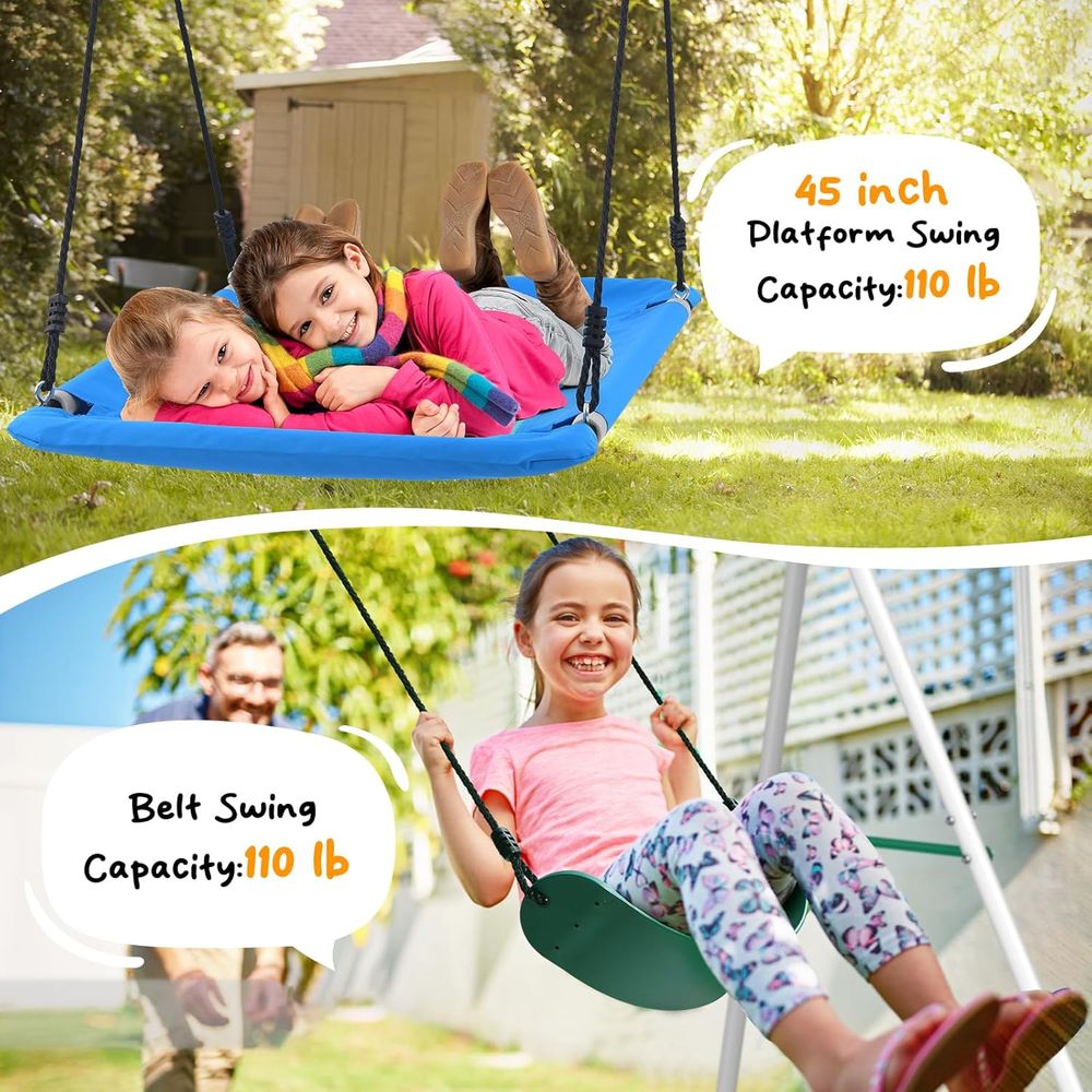 Swing Sets or Backyard with Mo - Kids Outdoor Monkey Bar Set review and price