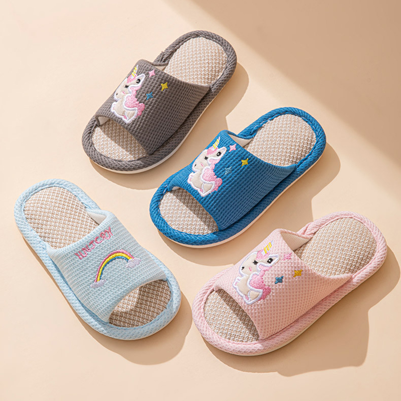 Hemp Cartoon Slippers Children - Kids Outdoor Obstacle Course review and price