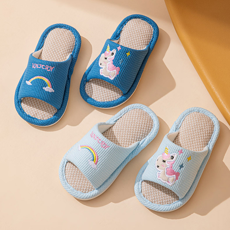 Hemp Cartoon Slippers Children - Kids Outdoor Obstacle Course review and price