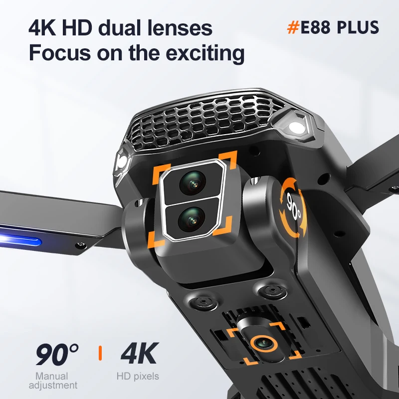 New E88 Plus Quadcopter Drone: - Kids Outdoor Toy Storage review and price