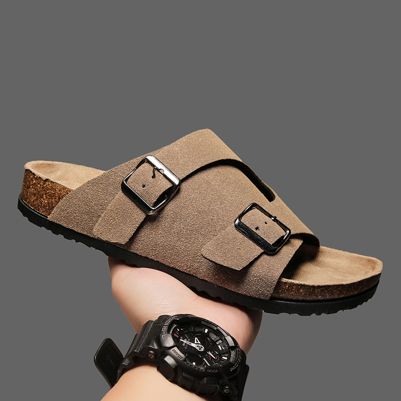 2026 Cork Slippers Men Summer  - Kids Outdoor Jumping review and price