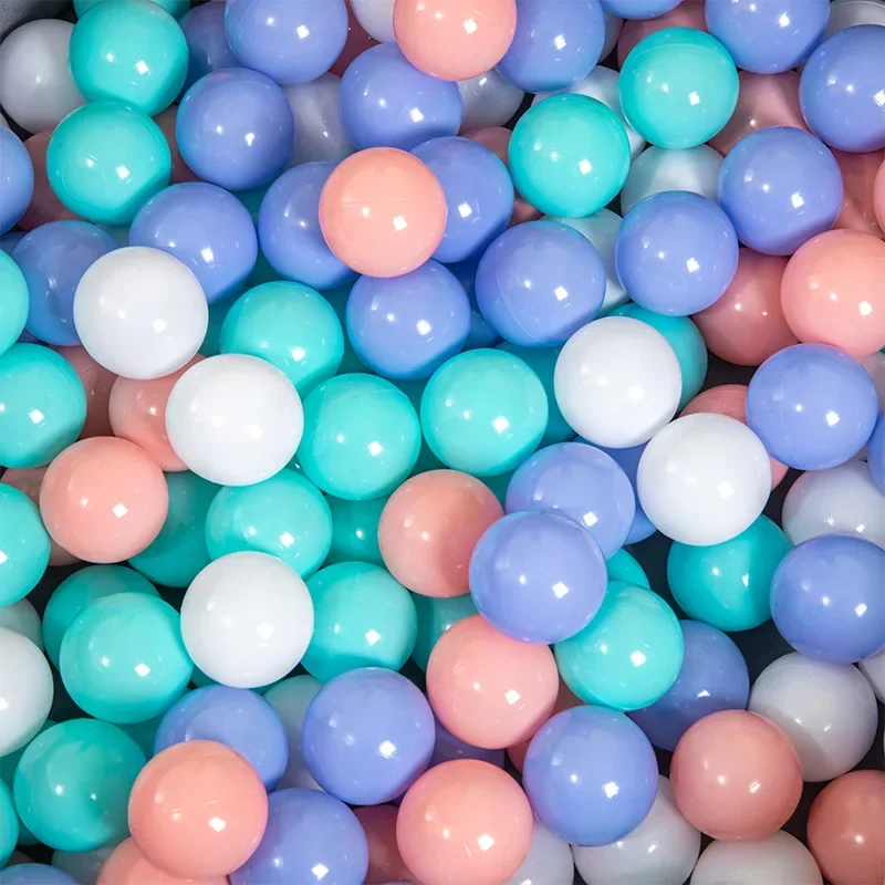 50Pcs 55MM Baby Plastic Balls  - Kids Outdoor House Accessories review and price