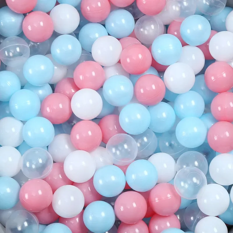 50Pcs 55MM Baby Plastic Balls  - Kids Outdoor House Accessories review and price