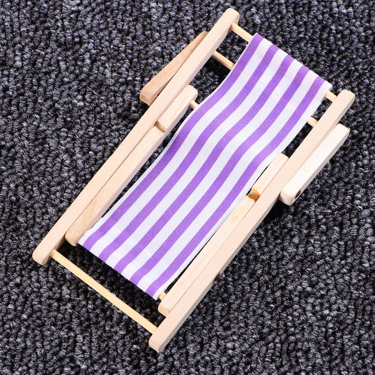 1Pcs Wooden Beach Chair Miniat - Kids Outdoor House Accessories review and price