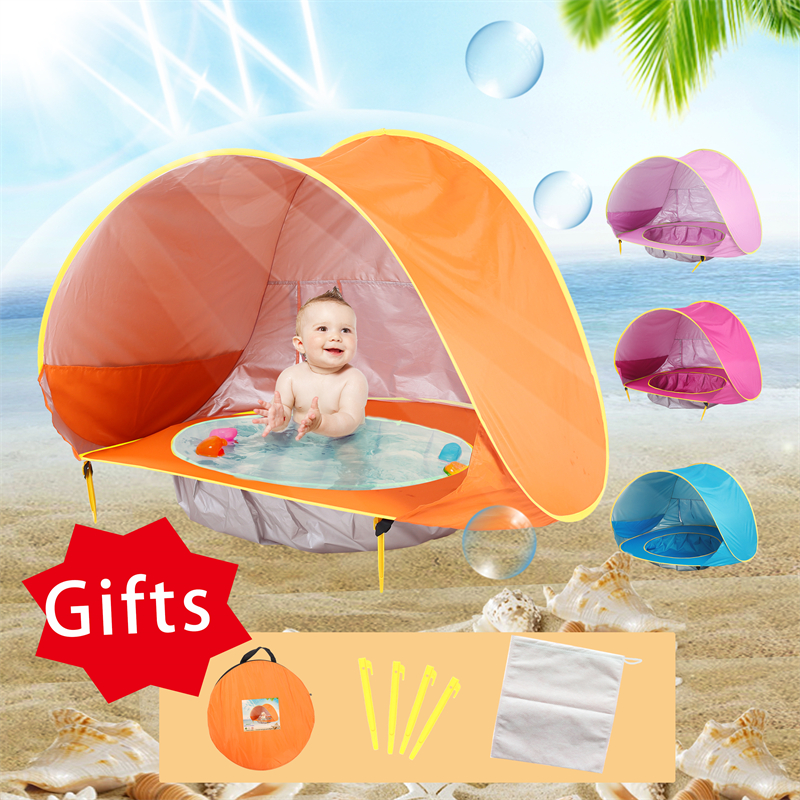 Baby Beach Tent Portable Shade - Kids Outdoor House Accessories review and price