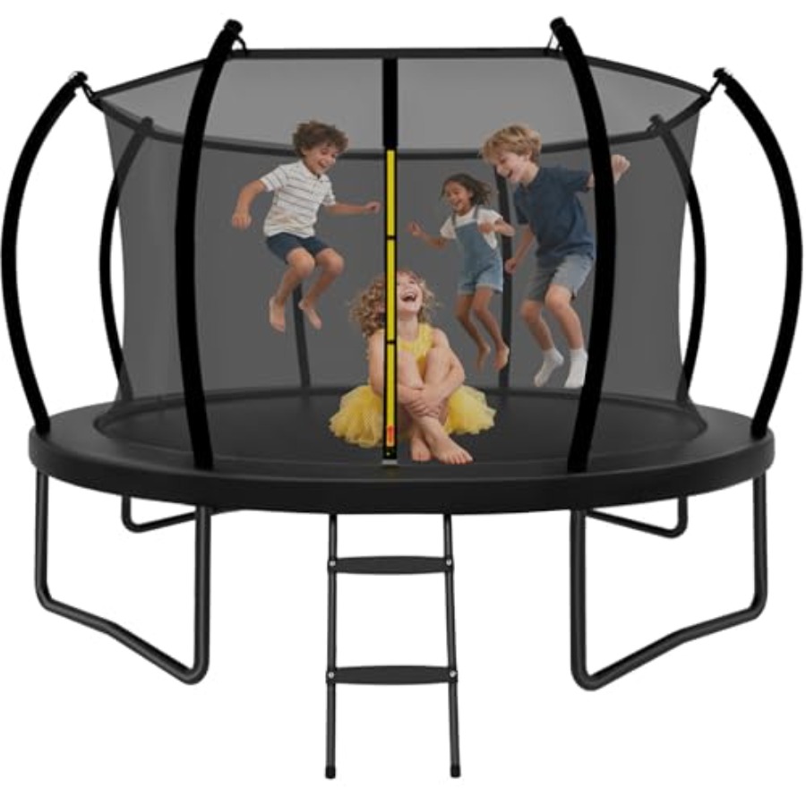 Outdoor kids trampoline with s - Kids Outdoor Ladder review and price