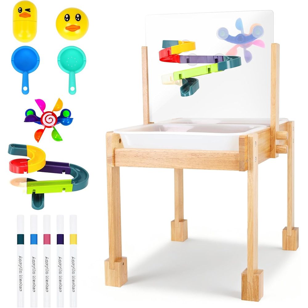 Sand and Water Table or Toddle - Kids Outdoor Wooden Table review and price