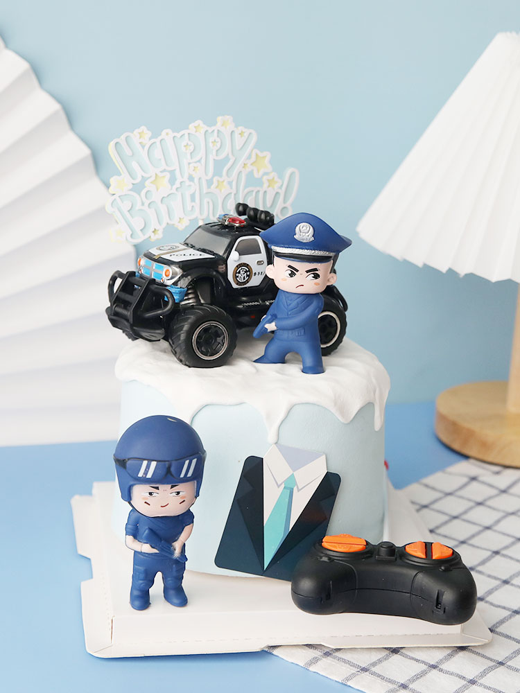 Police Cake Toppers Policewoma - Kids Outdoor Merry Go Round review and price