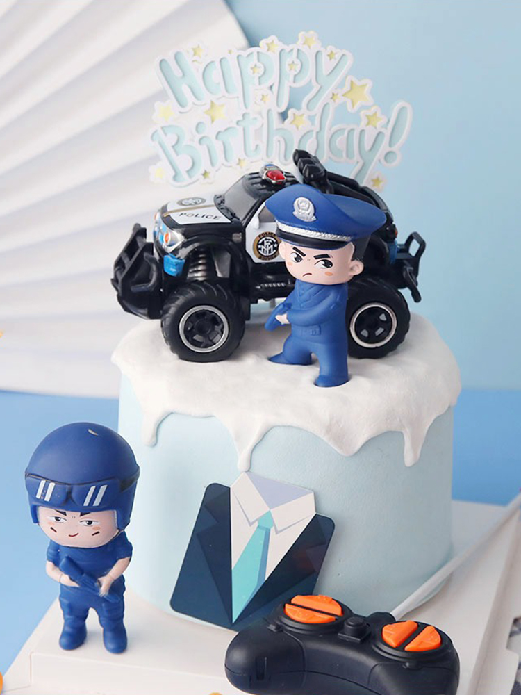 Police Cake Toppers Policewoma - Kids Outdoor Merry Go Round review and price