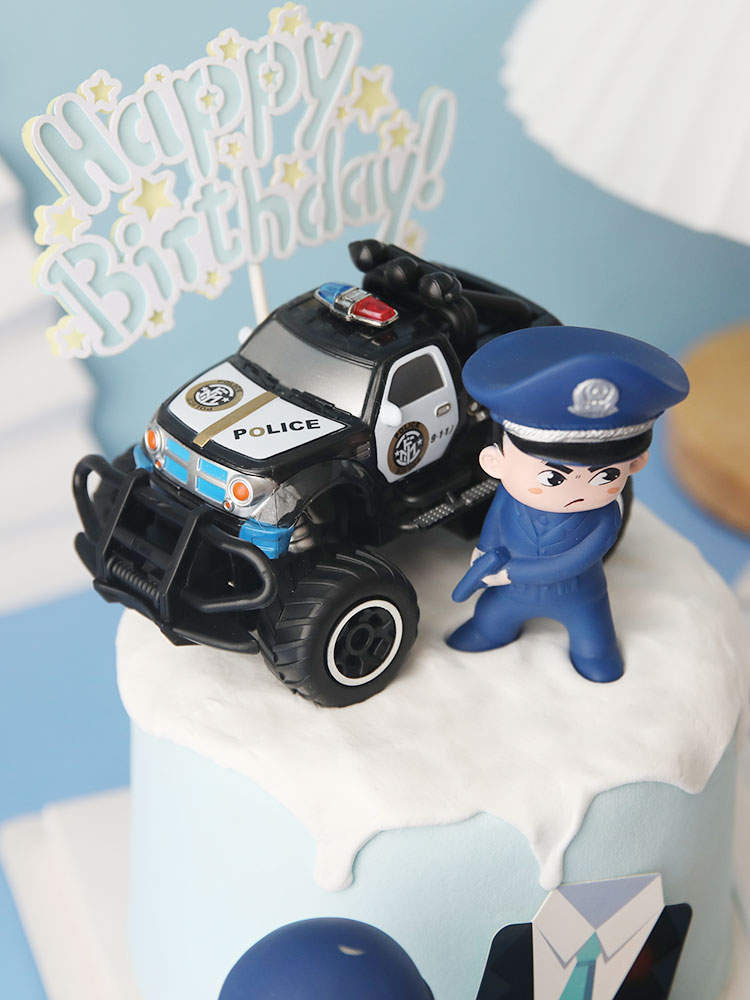 Police Cake Toppers Policewoma - Kids Outdoor Merry Go Round review and price