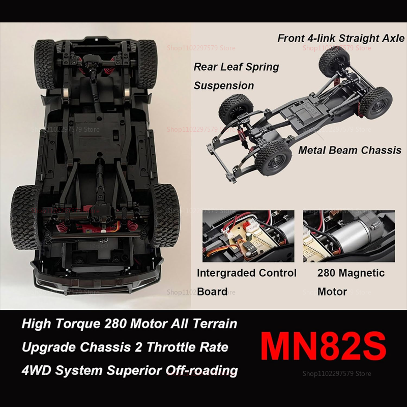 RC Crawler MN82S 1/12 Full Sca - Kids Outdoor Ladder review and price
