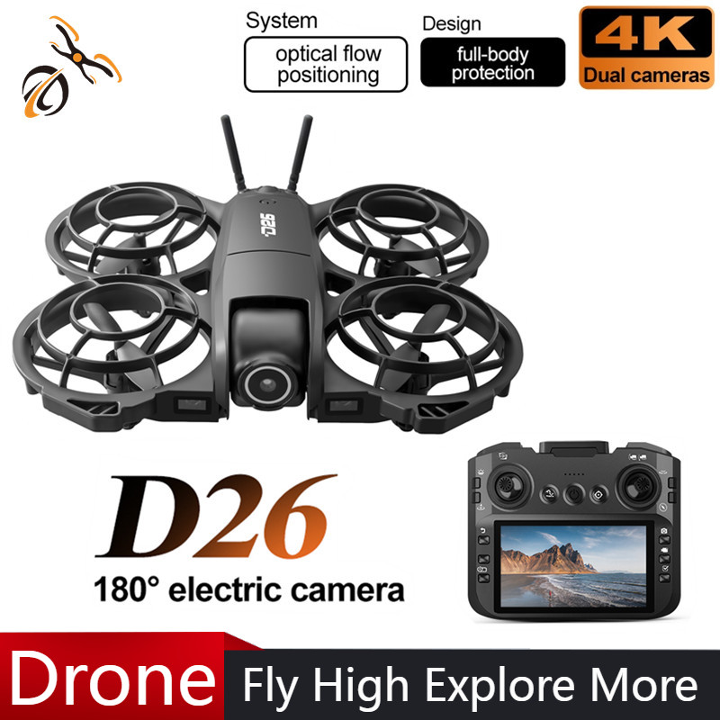 D26 Drone 4K Aerial HD 180° Ca - Kids Outdoor Toy Storage review and price