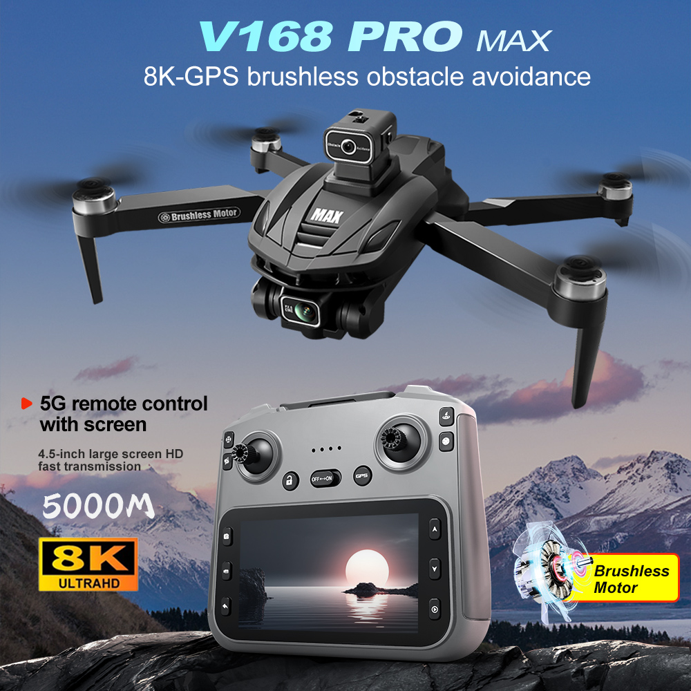 V168 PRO Max GPS Drone 8K Prof - Kids Outdoor Toy Storage review and price
