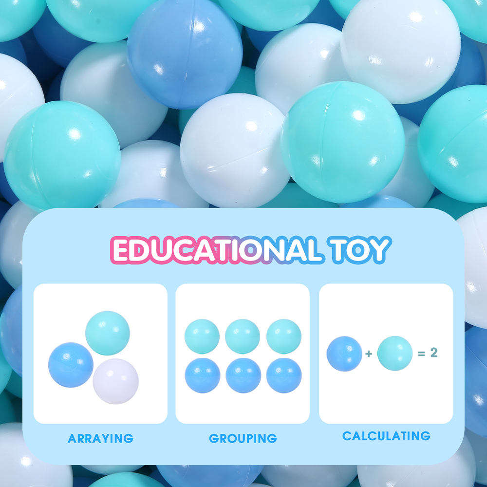 100Pcs Colors Plastic Balls Wa - Kids Outdoor House Accessories review and price