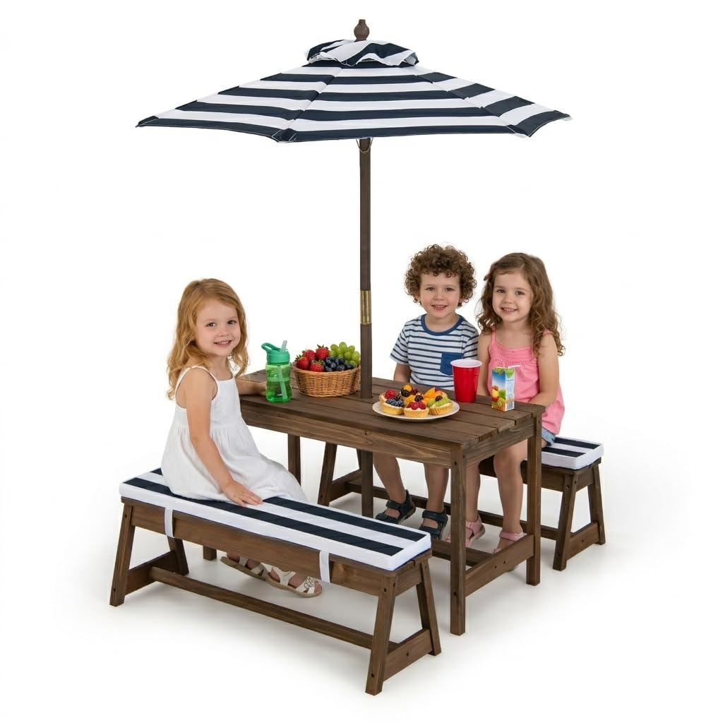 Height Adjustable Wooden Kids  - Kids Outdoor Furniture review and price
