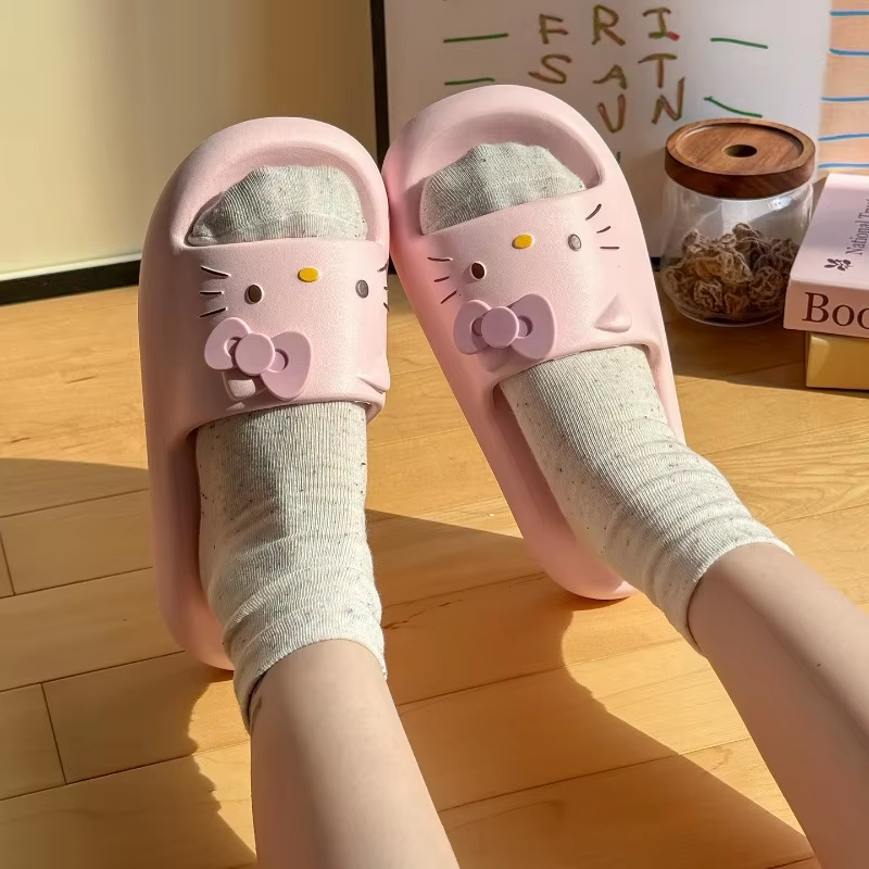 Women Hello Kitty Bow Slide Sa - Kids Outdoor Jumping review and price