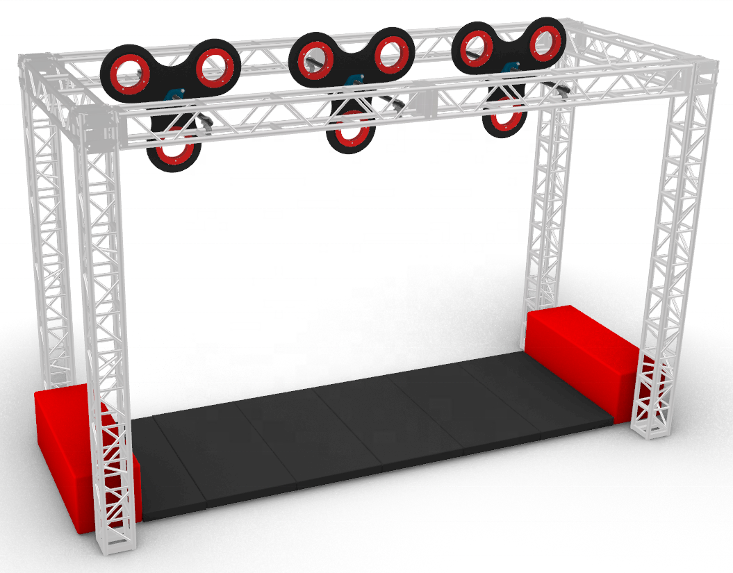 Indoor Outdoor Playground Back - Kids Outdoor Ninja Course review and price