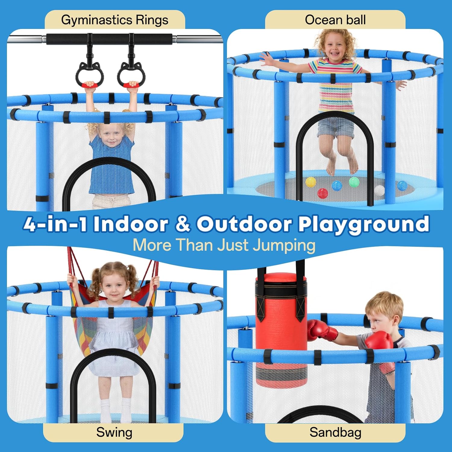 Toddler Trampoline,Trampoline  - Outdoor Kid review and price