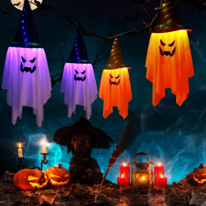 1-2PCS Halloween Glowing Pumpk - Kids Outdoor House Accessories review and price