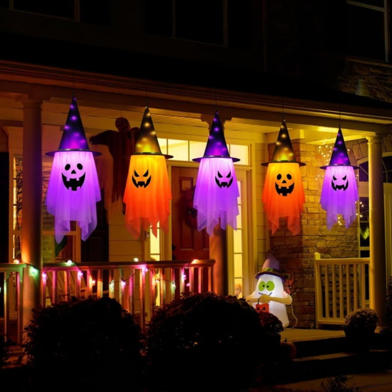 1-2PCS Halloween Glowing Pumpk - Kids Outdoor House Accessories review and price