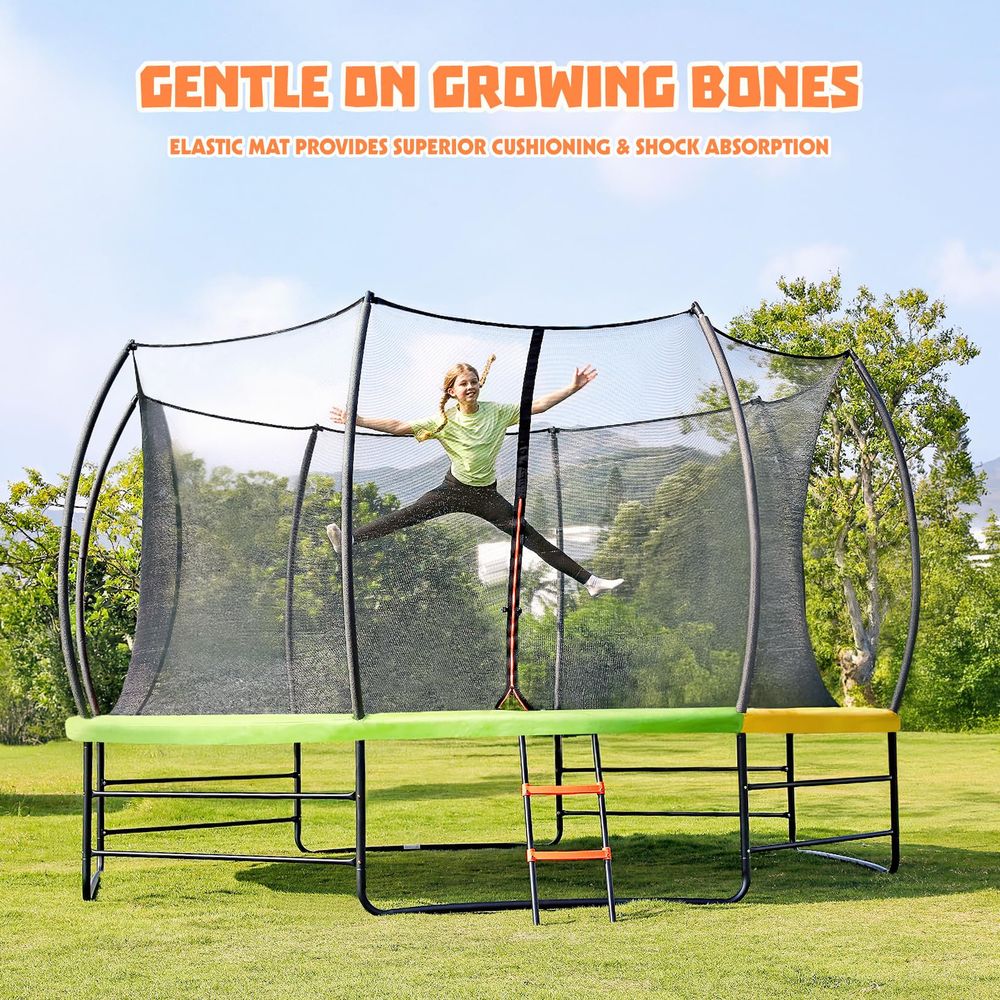 Trampoline Outdoor 12FT 14FT,  - Kids Outdoor Ladder review and price