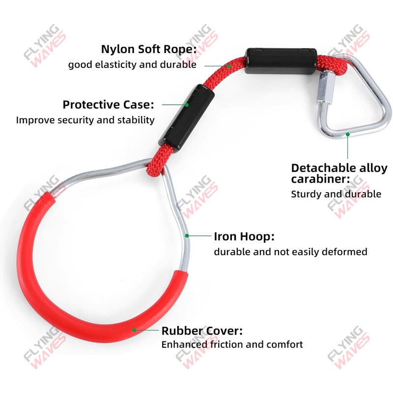 Kids Hanging GYM Ring Swing Cl - Kids Outdoor Obstacle Course review and price
