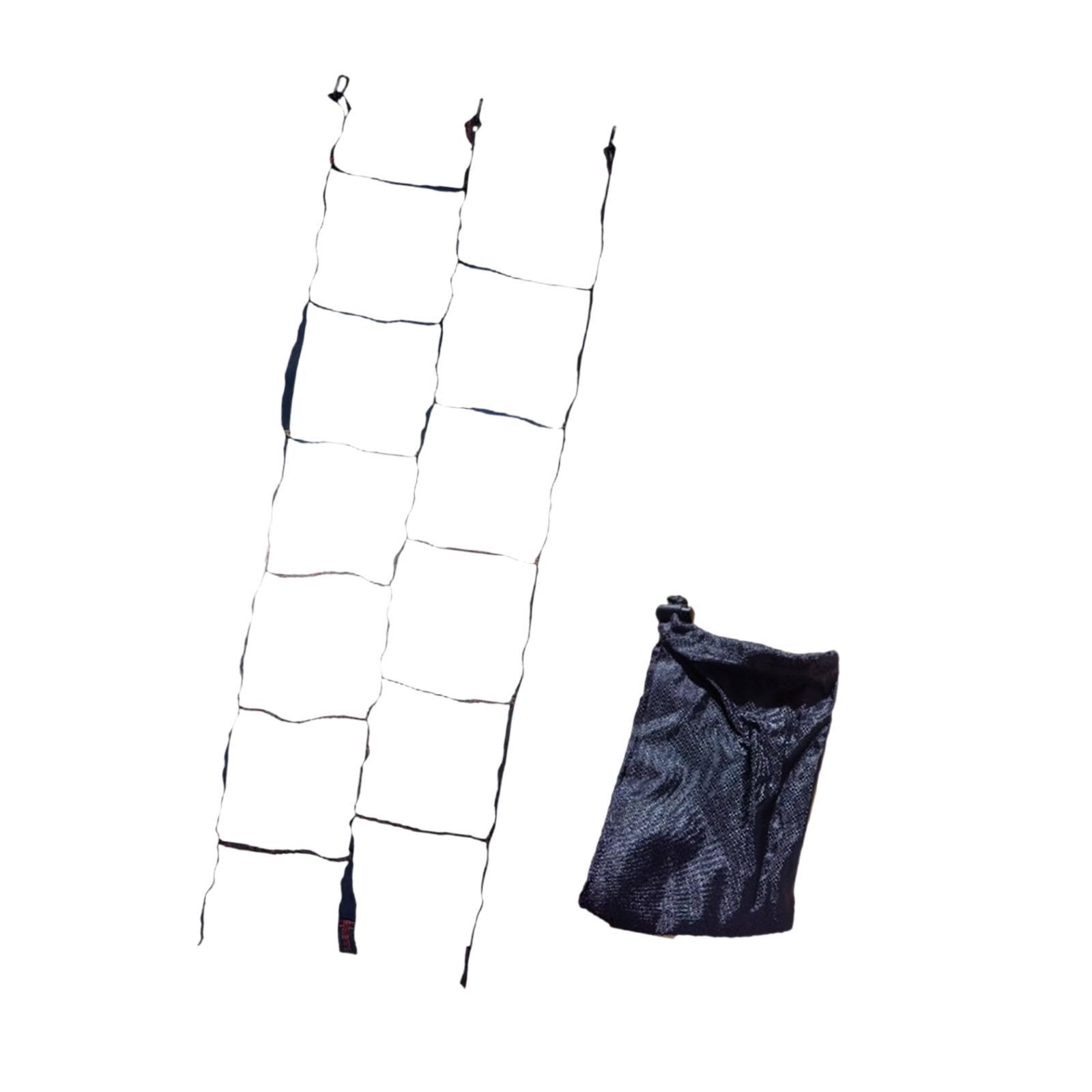 Double Rows Climbing Rope Ladd - Kids Outdoor Ladder review and price