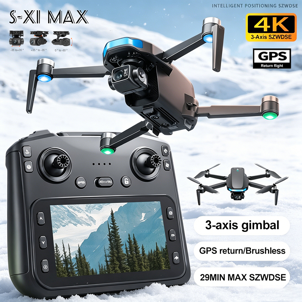 New S-X1 MAX Drone GPS 8K Prof - Kids Outdoor Toy Storage review and price
