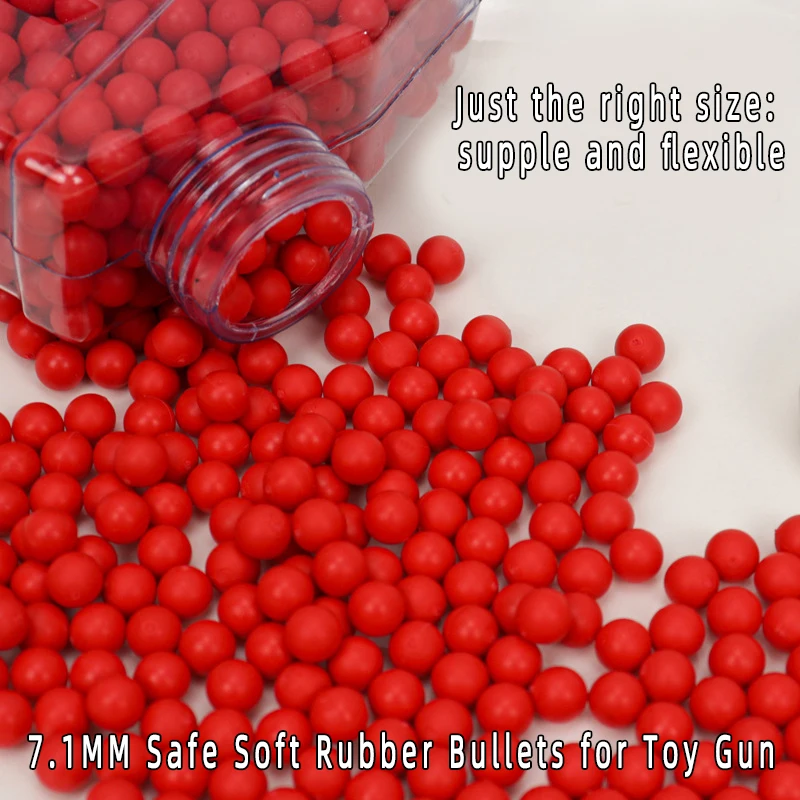 56U 1E  7.1MM Red Soft Rubber  - Kids Outdoor House Accessories review and price