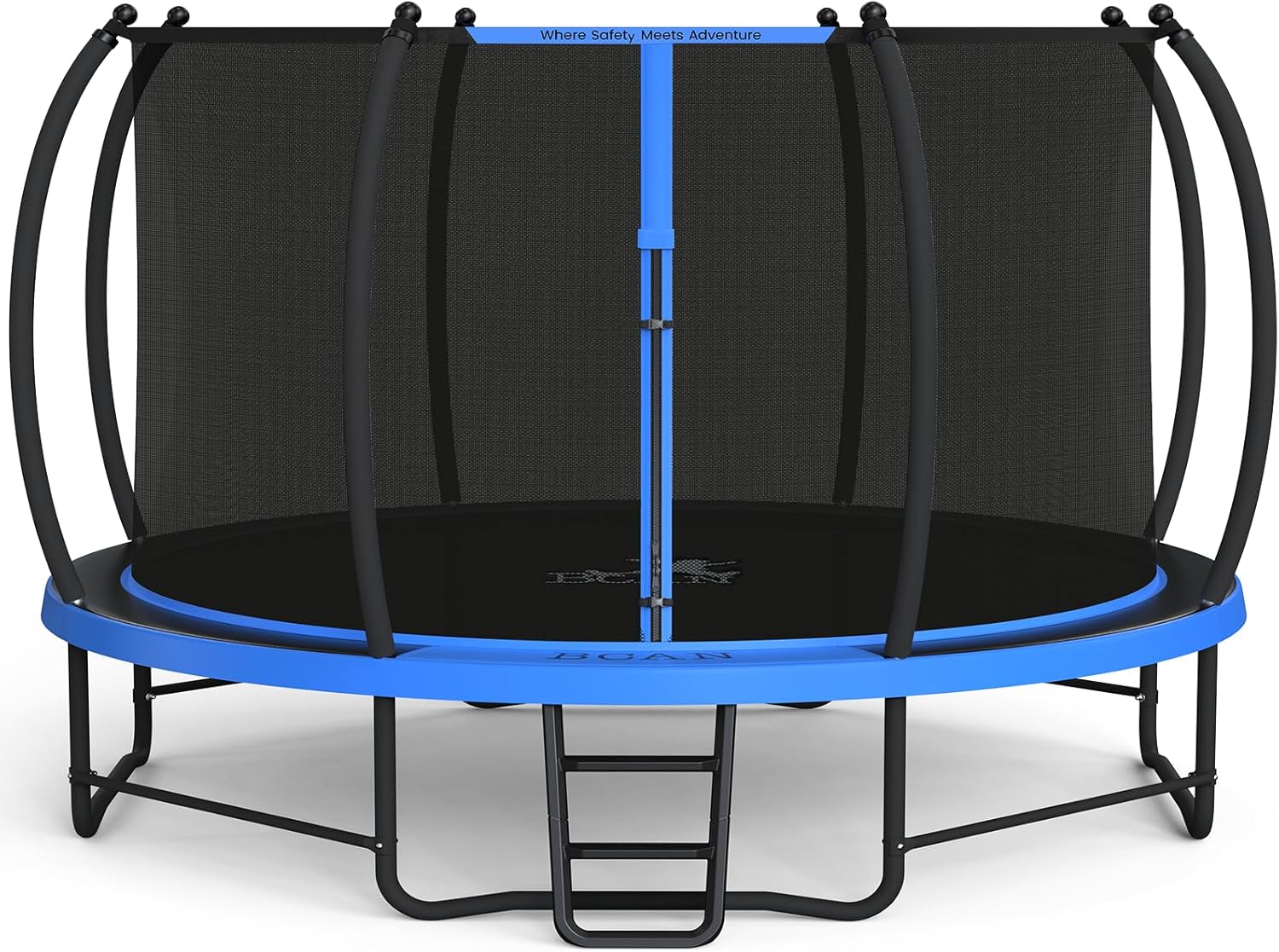 14FT Blue Recreational Trampol - Kids Outdoor Ladder review and price