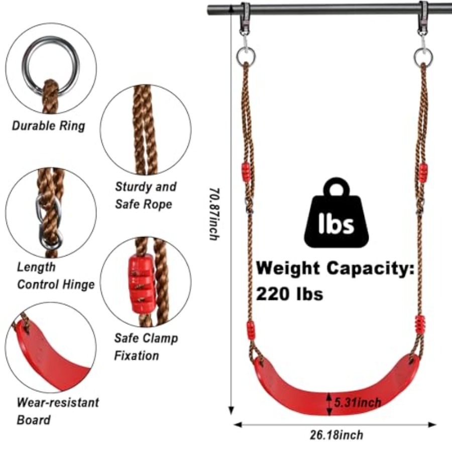 Backyard outdoor swing set for - Kids Outdoor Monkey Bar Set review and price