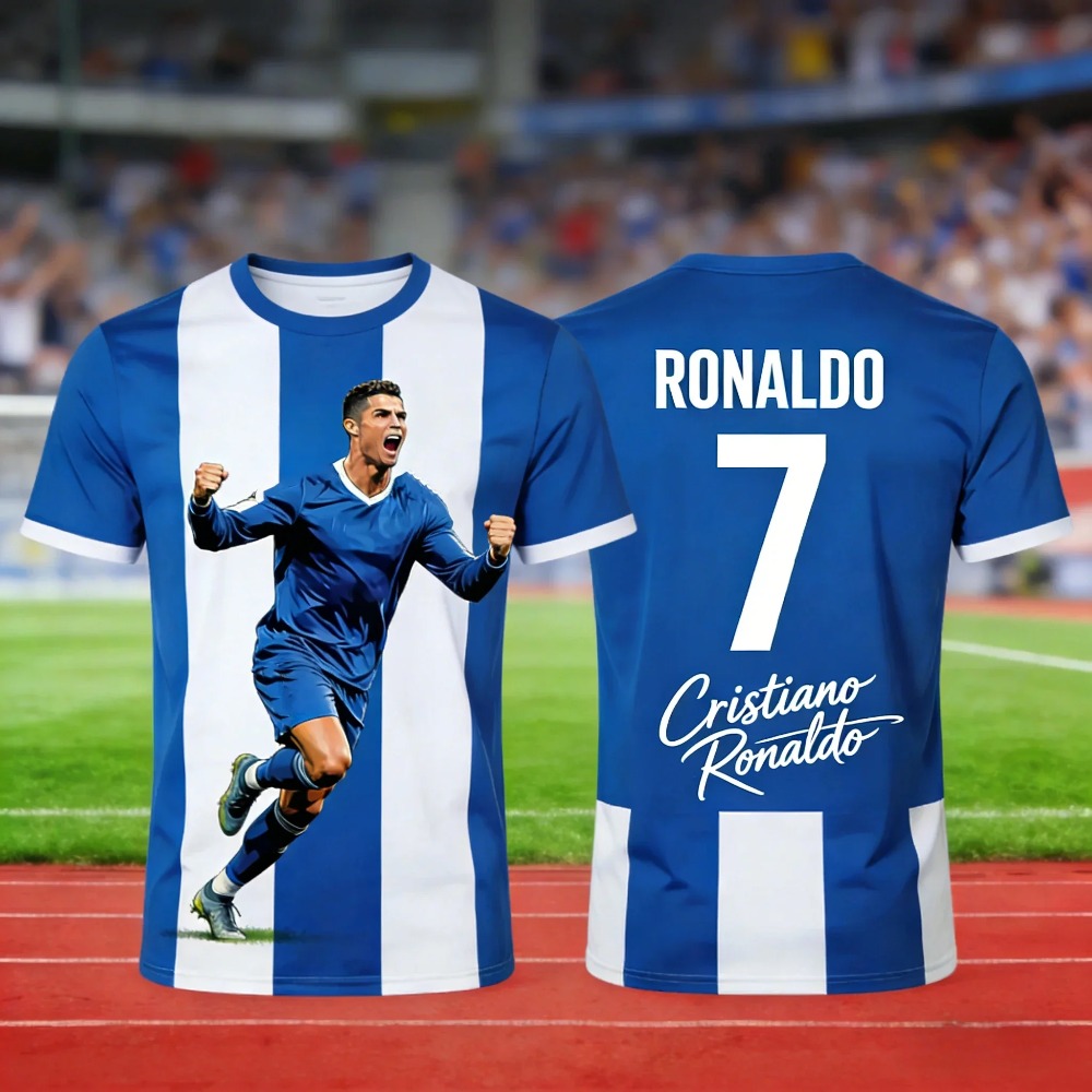 Ronaldo's Summer 3D Printed Fa - Kids Outdoor Wear review and price