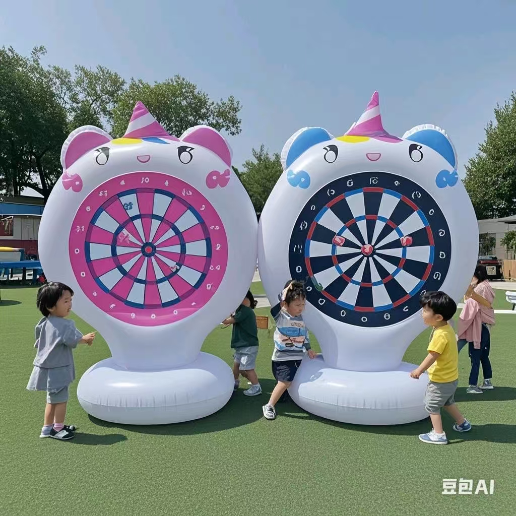 Inflatable Unicorn Throwing Ga - Outdoor Kid review and price
