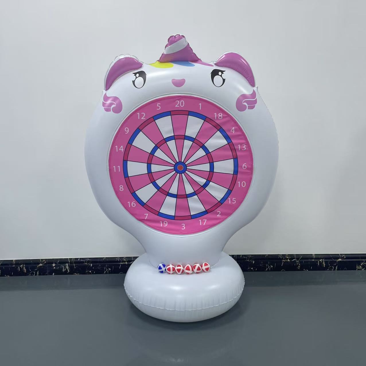 Inflatable Unicorn Throwing Ga - Outdoor Kid review and price