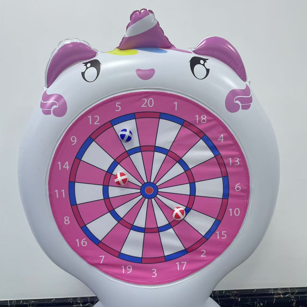 Inflatable Unicorn Throwing Ga - Outdoor Kid review and price